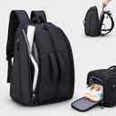 Pickleball Backpack Bag for 4+ Paddles with Shoe Compartment,Laptop Pocket, Fence hook, 17.5" x 12.5" x 9"
