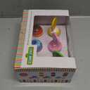 KIDS PREFERRED Sesame Street-Wood Mix-n-Match Cupcake Set for Toddlers