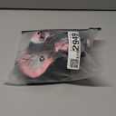 Girl's Jersey Shirts Color Block Number Graphic Tees Short Sleeve Crew Neck Sports T Shirt (Pink and Black) 12Y