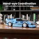 Mould King F40 LM Classic Sports Car Building Kits, MOC Racing Car Toys Model, Vehicle Blocks Set Suitable for Boys to Build, House Decoration Gifts for Kids and Adults 27077 (435 Pcs)