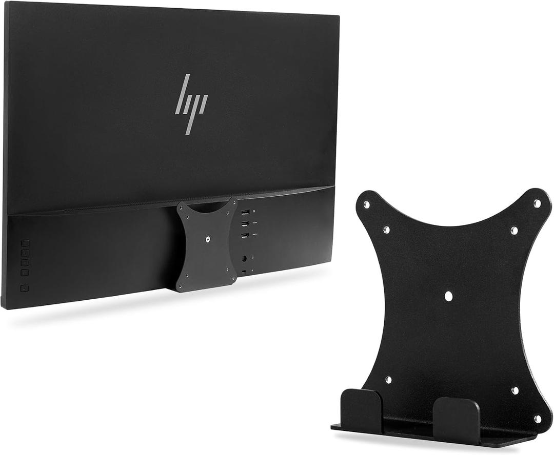 Monitor Arm/Mount VESA Bracket Adapter Compatible with hp Envy 27s VESA 100 * 100mm 75 * 75mm black