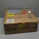 Furologee TV Stand for TVs up to 55 Inch, Entertainment Center with Open Storage Shelves, Media Console Table with Soundbar Shelf for Living Room, Bedroom, Black Oak