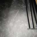 SAYGOER Black Coffee Table Round Marble CoffeeTables for Living Room Modern Small Center Table with Metal Frame, 27.6 * 27.6 * 17.7, Faux Marble