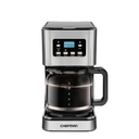 Chefman 12-Cup Programmable Coffee Maker w/ Digital Display, Auto Shut Off - Stainless Steel