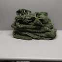 KBY Bath Towels Set 6 Piece 40x80 Inches, 2 Extra Large Bath Sheets, 2 Hand Towels, 2 Washcloths, Highly Absorbent, Quick Dry Microfiber, Ultra Soft Towel Set for Bathroom, Spa, Gym, Hotel (Olive Green)