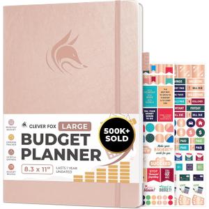 Clever Fox Budget Planner Large Expense Tracker Notebook. Monthly Budgeting & Bill Organizer, Finance Logbook & Accounts Book, A4 (Rose Gold) (A4 (8.3" x 11")) Clever Fox Budget Planner Large Expense Tracker Notebook. Monthly Budgeting & Bill Organizer, Finance Logbook & Accounts Book, A4 (Rose Gold) (A4 (8.3" x 11"))
