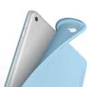 DTTO for iPad Air 2 Case (2014 Released), Ultra Slim Lightweight Smart Case Trifold Stand with Flexible Soft TPU Back Cover for Apple iPad Air 2 (Model A1566/A1567), Sky Blue