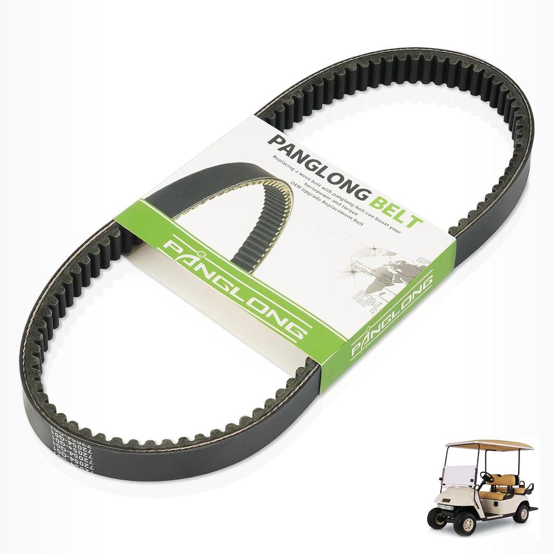 Panglong EZGO Drive Belt, EZGO Golf Cart Clutch Drive Belt, EZGO TXT Belt Fits 1994-Up EZGO TXT and Medalist Golf Cart, OEM#72054-G01 72024G01 72025G01