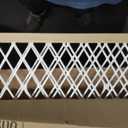 Toddleroo by North States - Diamond Mesh Wooden Baby Gate: Pressure Mounted Baby Gate for Doorways - Adjustable 26.5 to 42 Inches Wide - 23 Inches Tall