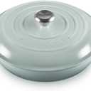 Le Creuset Enameled Cast Iron Signature Braiser, 3.5 qt., Sea Salt
