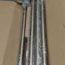 Lootkell Warm Gold Curtain Rods for Windows 48 to 84 Inches Adjustable Length Heavy Duty 1" Diameter Brass Window Curtain Rod with Solid Metal Finials for Outdoor Farmhouse Bedroom Kitchen Living Room