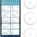 Aqara Water Leak Sensor 3 Pack, Zigbee Wireless Water Leak Detector for Alarm System and Smart Home Automation, Requires AQARA HUB, App Notifications, for Kitchen, Bathroom, Basement, Works with IFTTT