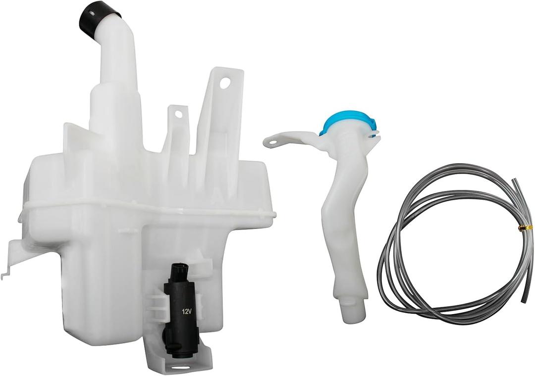 TRQ Windshield Washer Reservoir Compatible with 2018-2022 Honda Accord HO1288221