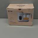 BEAR 2024 Baby Food Maker | One Step Baby Food Processor Steamer Puree Blender | Auto Cooking & Grinding | Baby Food Puree Maker with Self Cleans | Touch Screen Control, White