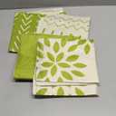 YCOLL Pillow Covers 20x20 Set of 4, Modern Sofa Throw Pillow Cover, Decorative Outdoor Linen Fabric Pillow Case for Couch Bed Car, Sage Green