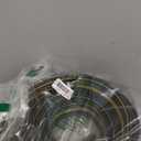 Floor Cord Cover 6.5Ft 2Pcs Heavy Duty PVC Floor Cable Protector Electric Cord Hider Cable Management Floor Strip Extension Cord Covers Cable Raceway for Wires on Floor Inner Channel 1.36" W x 0.43" H