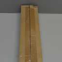 Champagne Gold Curtain Rod for Windows 28 to 48 Inches(2.3-4ft), 1" Diameter Heavy-Duty Adjustable Decorative Curtain Rod with Striped Twisted Finials - for Living Room Bedroom (Modern Home Decor)