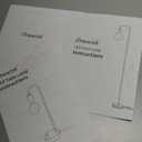 ONEWISH Industrial Lamp Set 3 Piece-1 Floor Lamp and 2 Dimmable Table Lamp- 3 Pack Modern Matching Floor and Table Lamp with Gradient Black Globe Bulb for Living Room,Bedroom(Bulb Included)