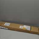 UNISHADES No Drill Blinds for Windows 1" Vinyl L-Shaped Slats Cordless Mini Blinds for Home, for Window Size 27" W 36" H White