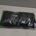 Spandex 8 Foot Rectangle Table Cloth 2 Pack, Elastic Fitted Tablecloths for Picnic, Stretch Washable Patio Table Cover for Outdoor, Camping, Banquet and Parties (Black, 30"x96")