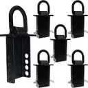 6PCS 16200lbs Trailer Stake Pocket D Ring Tie Downs Fit for Flated Trucks and Trailers with Standard 2" x 4" Stake Pockets