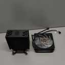 Cooler Master Hyper 212 Black CPU Cooler, SickleFlow 120 Edge PWM Fan, Aluminum Top Cover, 4 Copper Heat Pipes, 152mm Tall, AMD Ryzen AM5/AM4, Intel LGA 1851/1700/1200 Brackets