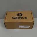 Gootus Bike Wall Mount Hanger - Horizontal Bicycle Indoor Storage Rack | Cycling Wall Mounted Holder Hook - Hang Your Road, Mountain or Hybrid Bikes in Garage or Home (Black 2Pack)