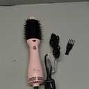 Hair Dryer Brush, Aima Beauty One Step Hair Dryer and Styler Volumizer with Negative Ion for Reducing Frizz and Static, Hair Styling Tools, Pink (Oval Brush - 2.3inch/58mm - Pink)