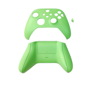 Replacement Housing Shell Case for Xbox Series X/S Controller, Front Back Cover Faceplate LB RB Bumper D-pad Trigger Buttons Thumbsticks Accessories Kit (Green)