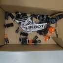 Zing Klikbot, Complete Set of 4 Poseable Action Figures with Weapons, Translucent, Create Stop Motion Animation, for Ages 6 and Up (Series 2 Villains)