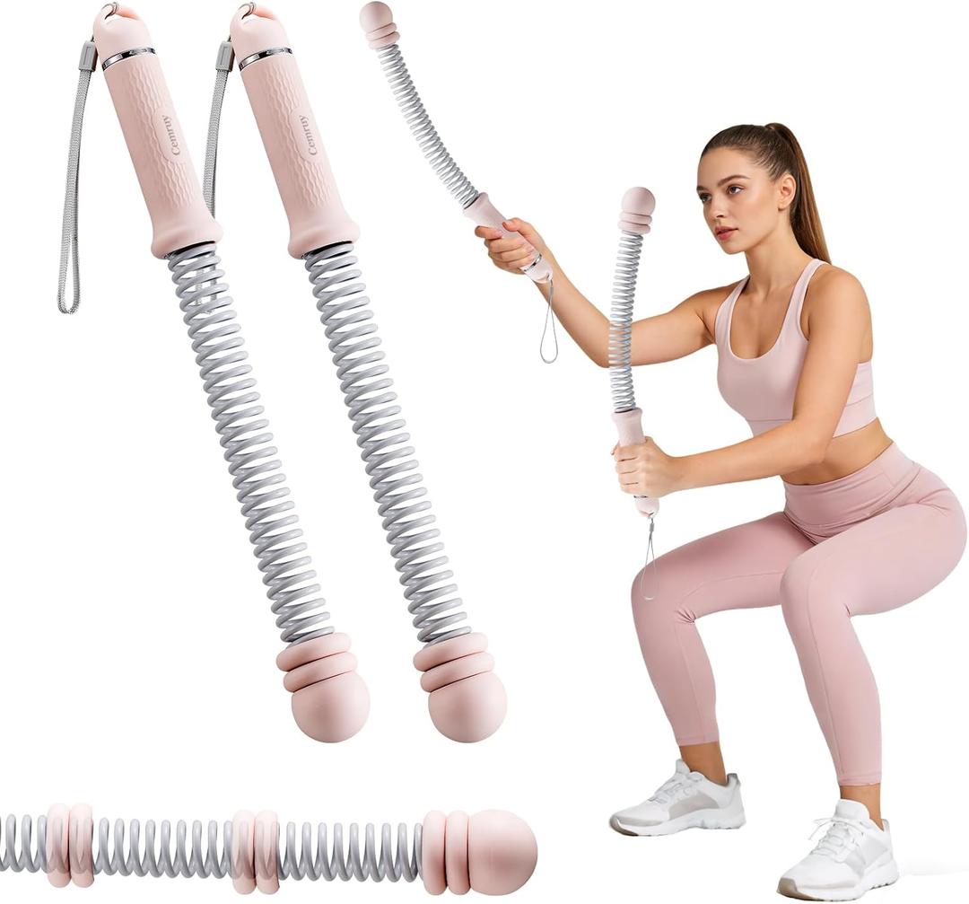 Cordless Battle Ropes with Adjustable Weighted Ropeless Battle Rope for Home Gym Exercise, Portable Workout Equipment for Strength Training & Cardio Fitness for Women & Men