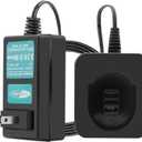 Creabest New 1.2V-18V Fast Battery Charger Compatible with Dewalt 7.2V 12V 14.4V 18V Ni-MH-Ni-CD Battery