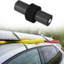 QWORK Bike Rack Straps, Custom Fit Trunk-Mount Rack Strap Replacement for Glass Hatchbacks & Spoilers, Secure Hold Inside Trunk, Helps Reduce Movement, 2 Pack