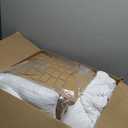 Bedsure White Oversized King Size Comforter Set - 4 Pieces Pinch Pleat Bed Set, Down Alternative Bedding Sets for All Season, 1 Comforter, 2 Pillowcases, 1 Decorative Pillow