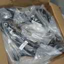 ASTARPRO - 10pc Front End Suspension Kit Replacement for 2008-2013 Nissan Rogue 14-15 Rogue Select 2009 2010 2011 2012, 2 Front Lower Control Arms Assembly 2 Sway Bars 4 Inner Outer Tie Rods 2 Boots