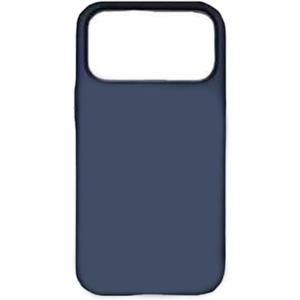 for iPhone 17 Pro/17 Pro Max Magnetic Case,Classic Liquid Silicone Anti-Scratch Mobile Phone Case (Dark Blue,17 pro)
