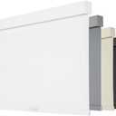 Persilux Blackout Roller Shades for Windows, Cordless Blinds With Valance, Thermal Insulated Fabric, UV Protection for Home, Office and Bedroom (White, 55"W x 72"H)