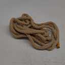 Twisted Jute Rope (3/4 in x 20 ft) Natural Thick Hemp Rope for DIY Crafts, Railings, Hammock, Decorating