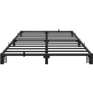 Metal Bed Frame Full Size 6 inch Low Profile Platform Bed Frame, Steel Slat Support, Easy Assembly Bed Base for Bedroom and Home Use