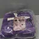 Fluffy Faux Fur Throw Blanket for Couch, Soft Plush Thick Cozy Fuzzy Luxury Minky Bubble Blanket for Home Living Room Decor Gift for Women, Tie-dye Blue, 51" x 63", 1100GSM