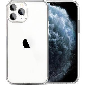 JJGoo Compatible with iPhone 11 Pro Case Clear, Transparent Soft Shockproof Protective Slim Thin Bumper Cover Phone Case- 5.8inch