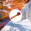 Leaf Blower Air Booster, Air Flow Booster for Blower, Turbo Nozzle Extension Boosts Speed & Power for Yard, Lawn, and Driveway Cleanup Fits 24 Inch Nozzles 1PC