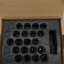 12mmx1.25 Lug Nuts for Maxima Altima G35 G37, 20pcs M12x1.25 6 Spline Aftermarket Wheel Nuts Compatible with Nissan Infinit Sentra Rogue 350z Subaru Outback Forester,Closed End Tuner Nut with 1 Socket