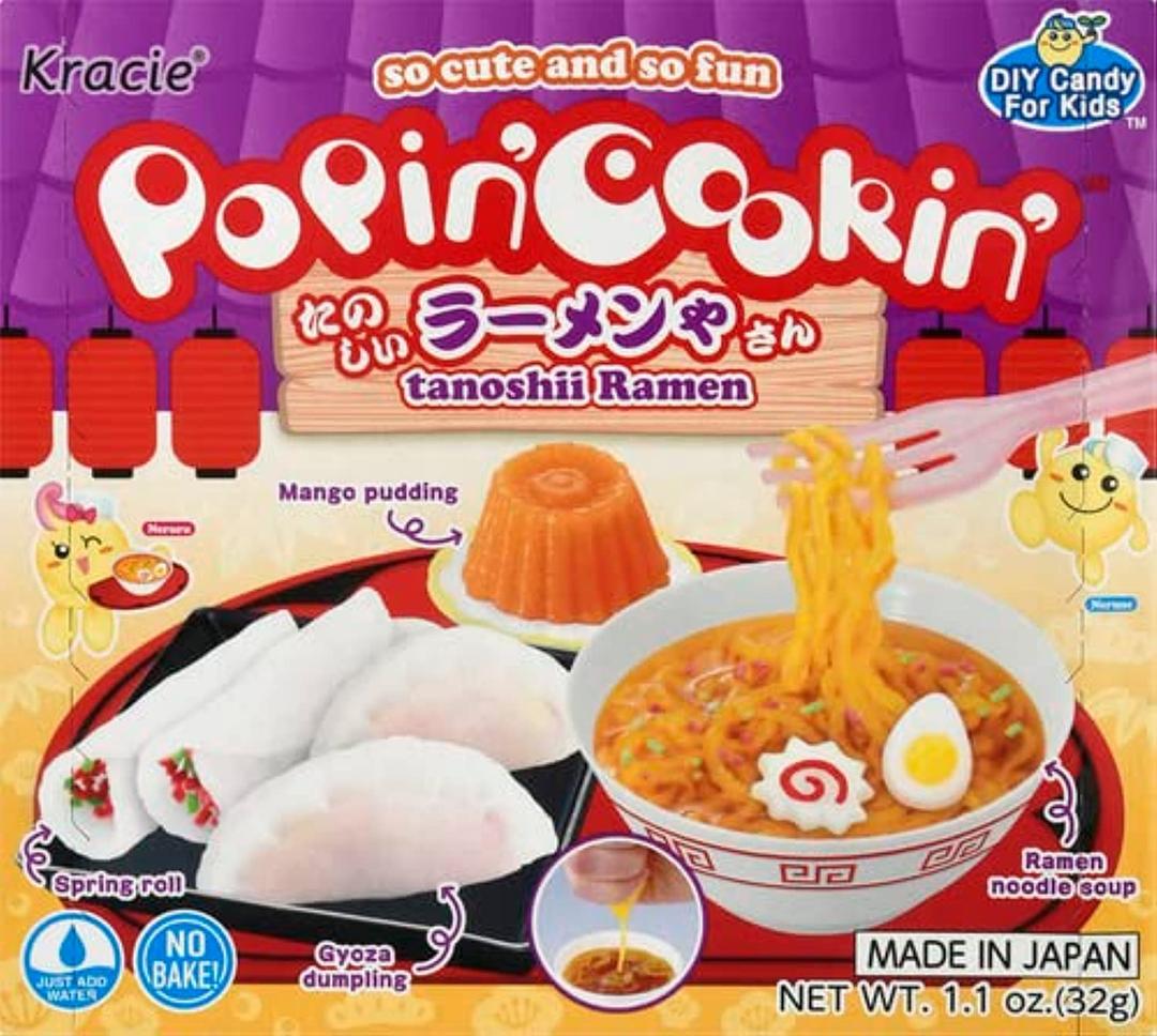 Kracie Popin Cooking DIY Candy Ramen Kit, 1.1 Ounce (Best Before: 10/23/2025)