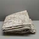 8x10 Area Rugs for Living Room: Washable Large Neutral Abstract Rug Soft Non Slip Stain Resistant Low Pile Indoor Carpet for Bedroom Dining Room Nursery Office Playroom - Brown Grey