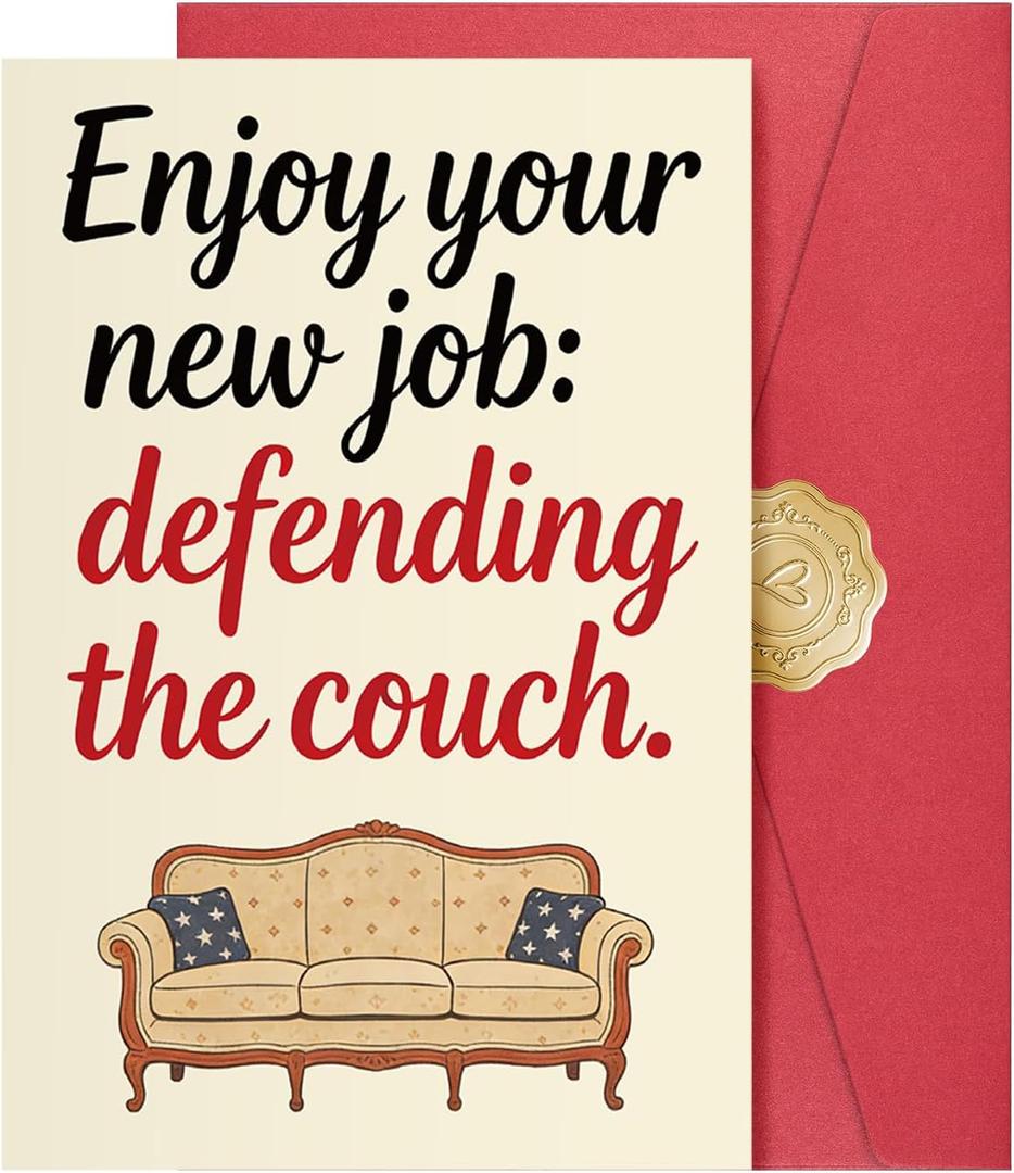 4 x Funny Retirement Card for Men Women, Humor Retiring Card Gift for Coworker, Colleague, Family, Friend., 5.3 x 8 in