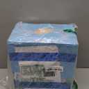 Baffect Water Pitcher, High Borosilicate Glass Jug with Stainless Steel Lid, Leakproof Fridge Door Carafe for Hot or Cold Beverage Vertical Pattern (1.8 L/63 oz.)