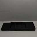 Yirilan Bamboo Bathtub Tray, Expandable Bathroom Tray, Waterproof Tray Caddy, Perfect Bath Caddy for Home Spa, Gift for Loved Ones, Black