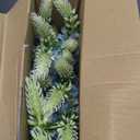 15 Pcs Delphinium Artificial Flowers for Decoration, 27.5 Inch Long Stem Larkspur Fake Flowers Light Blue Faux Silk Bouquets for Tall Vase Wedding Home Decor Floral Arrangements(Light Blue)