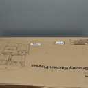 Dual-Sided Play Kitchen for Kids Toddlers, 2-in-1 Grocery Store&Wooden Toy Kitchen Set with Coffee Machine,Pretend Kitchen Play Set with Microwave, Oven, Gift for Boys Girls